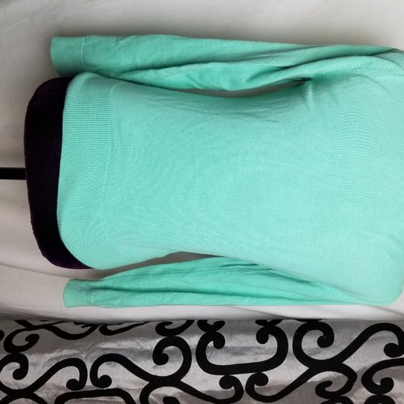 BANANA REPUBLIC WOMEN SMALL SWEATER CARDIGAN SEA - Picture 7 of 7